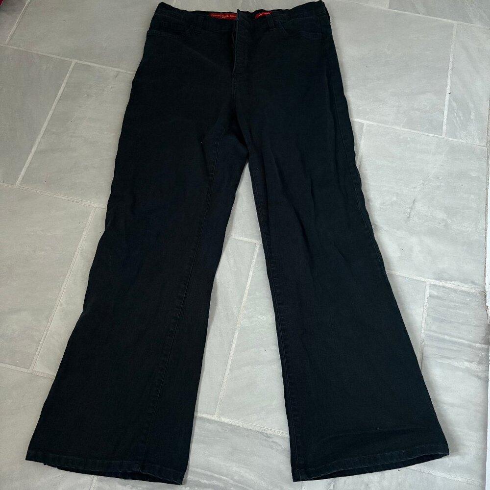 nydj bootcut jeans "tummy tuck" line